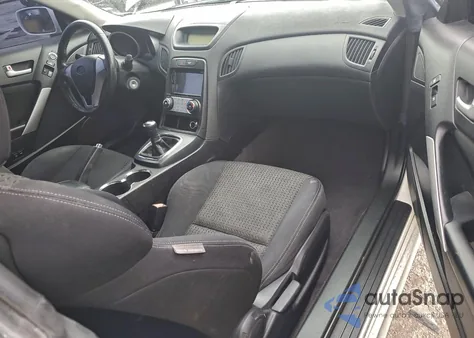 2010 Hyundai Genesis Coupe 2.0T из США, поврежденный, VIN KMHHT6KD8AU039258